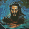 Aquaman diamond painting