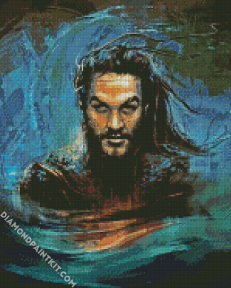 Aquaman diamond painting