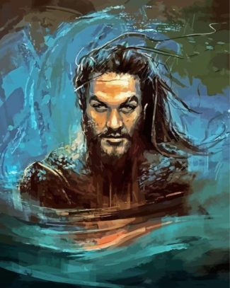 Aquaman diamond painting