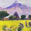 Ararat And Saint Hripsime Church Saryan diamond painting