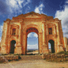 Arch Of Hadrian Amman diamond painting