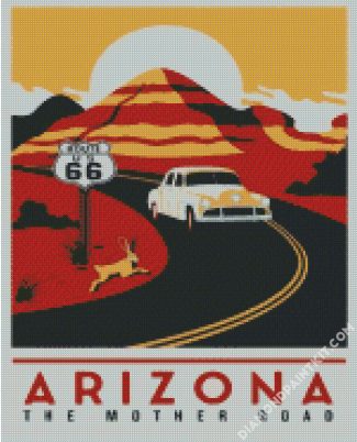 Arizona poster diamond painting