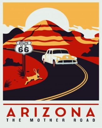 Arizona poster diamond painting