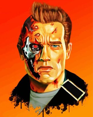 Arnold The Terminator Art diamond painting