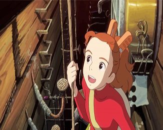 Arrietty Animation Character diamond painting