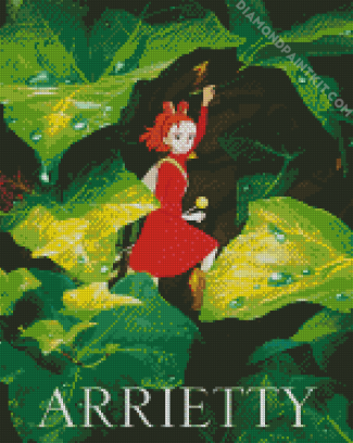 Arrietty Animation diamond painting