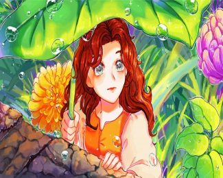 Arrietty Anime Art diamond painting