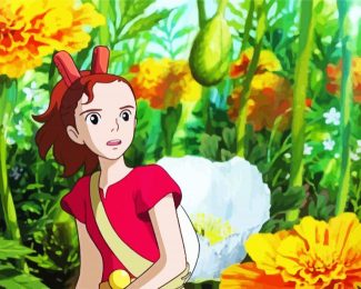 Arrietty Character diamond painting