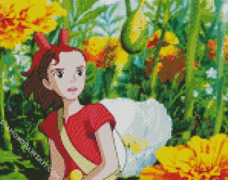 Arrietty Character diamond painting