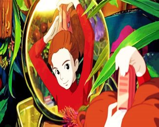 Arrietty's Secret World diamond painting