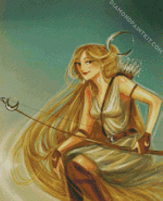 Artemis Woman Art diamond painting