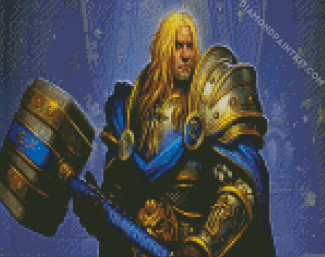 Arthas Hearthstone diamond painting