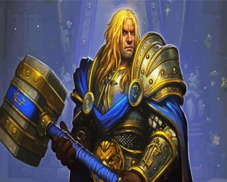 Arthas Hearthstone diamond painting