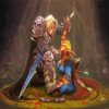 Arthas Menethil And Sylvanas diamond painting