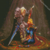 Arthas Menethil And Sylvanas diamond painting