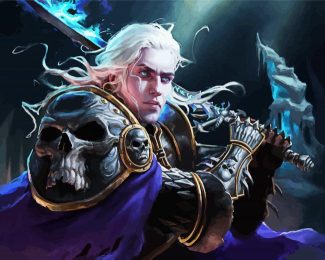 Arthas Menethil Art diamond painting