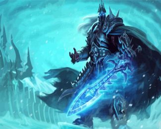 Arthas Menethil Character diamond painting