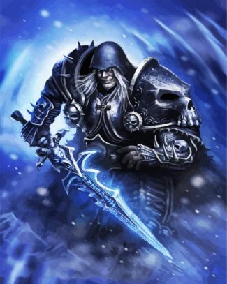 Arthas Menethil Game Character diamond painting