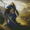 Arthas Menethil Warcraft Art diamond painting