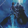 Arthas Menethil With His Sword diamond painting