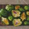 Artichoke diamond painting