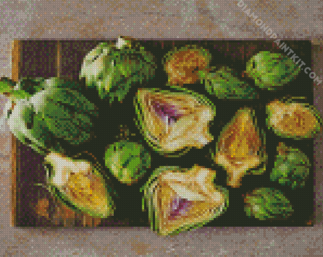 Artichoke diamond painting