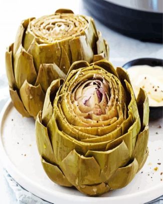 Artichokes diamond painting