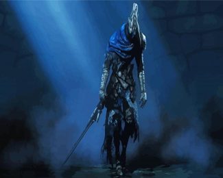 Artorias Dark Souls Video Game diamond painting