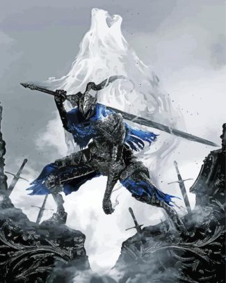 Artorias Video Game Character diamond painting