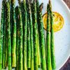 Asparagus Dish With Lemon diamond painting