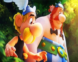 Asterix Characters diamond painting