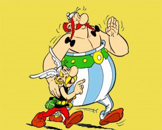 Asterix Comic Serie diamond painting