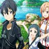 Asuna And Sao Kirito And Yui diamond painting