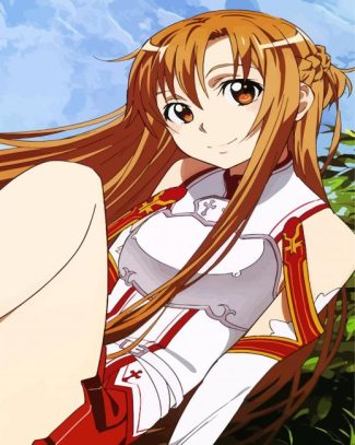 Asuna Character diamond painting