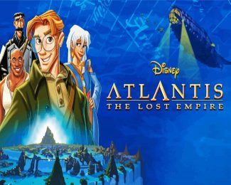 Atlantis The Lost Empire Disney Animation diamond painting