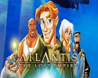 Atlantis The Lost Empire diamond painting