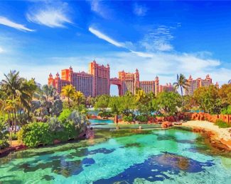 Atlantis The Palm diamond painting