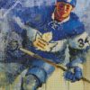 Auston Matthews Toronto Maple Leafs diamond painting