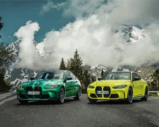 BMW M3 And M4 diamond painting