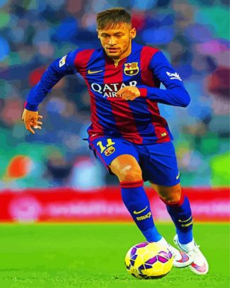 Barcelona Neymar JR diamond painting