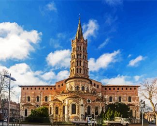 Basilique Saint Sernin De Toulouse France diamond painting