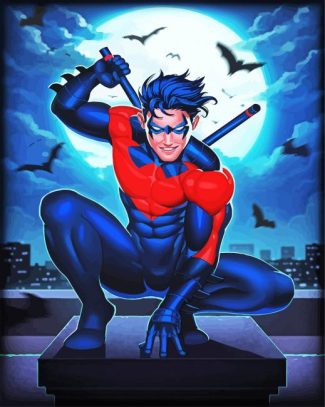 Batman Nightwing diamond painting