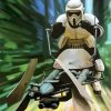 Biker Scout Trooper diamond painting