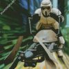 Biker Scout Trooper diamond painting