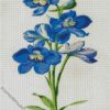 Blue Larkspur Art diamond painting