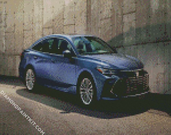 Blue Toyota Avalon diamond painting diamond painting