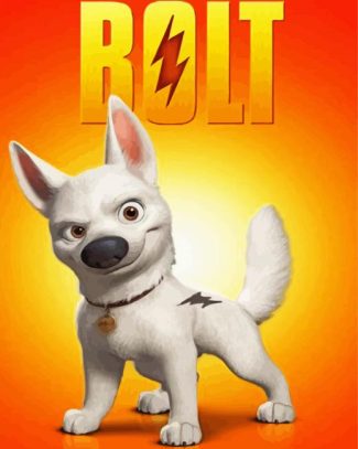 Bolt Movie diamond painting