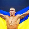 Boxer Oleksandr Usyk diamond painting