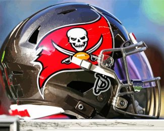 Buccaneers American Football Helmet diamond painting