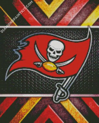 Buccaneers American Football Logo Diamond painting